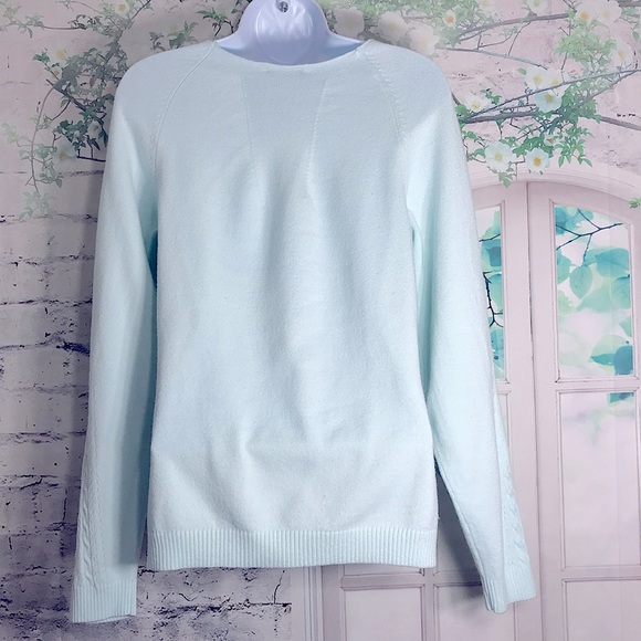 VENUS Soft Long Sleeve Mint Sweater Large - Picture 4 of 7